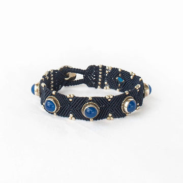 Bracelet ULU with Blue Agate