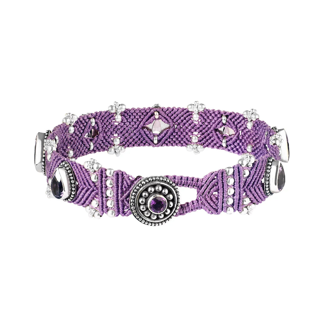 Bracelet AMO with Amethysts