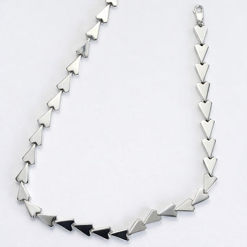 Necklace SQUARE HEART Silver
