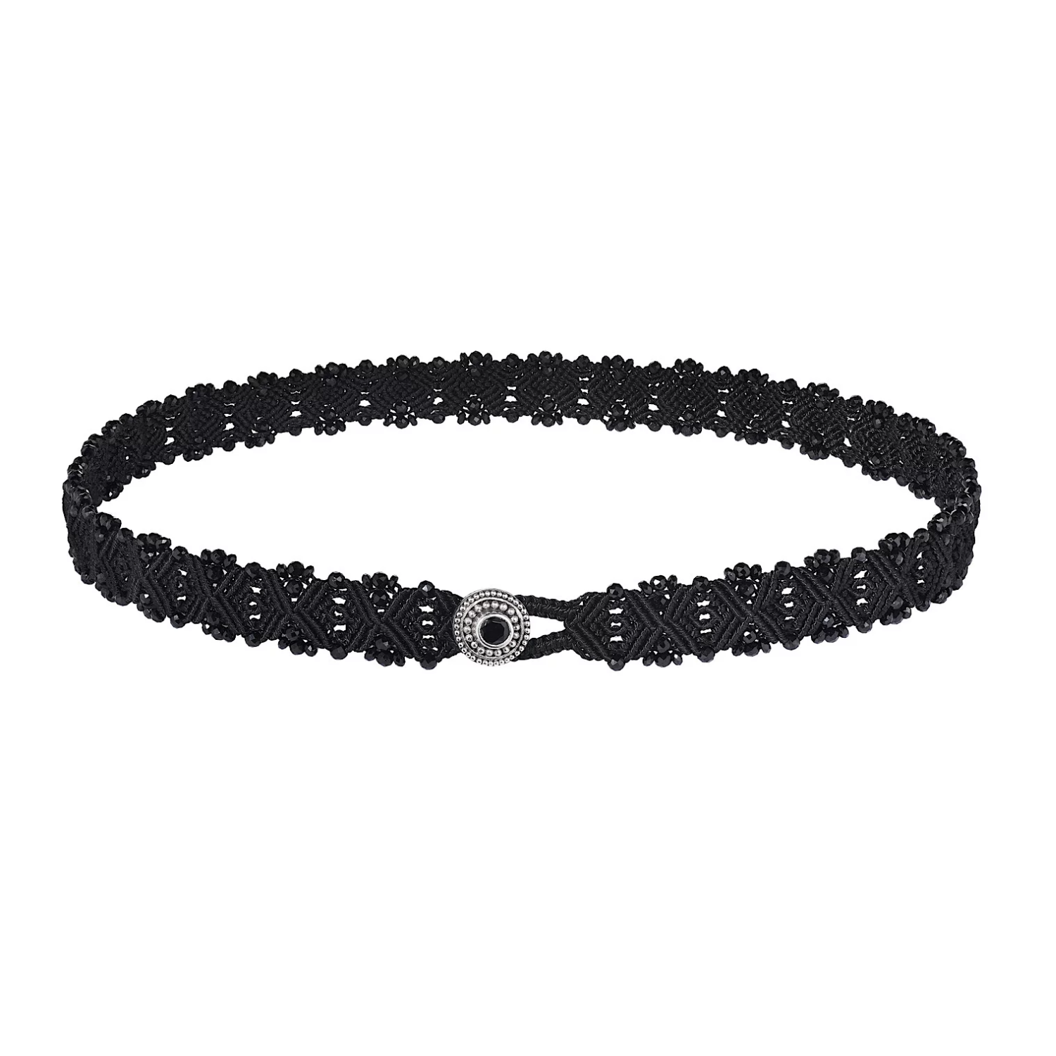 Choker EMM with black spinel