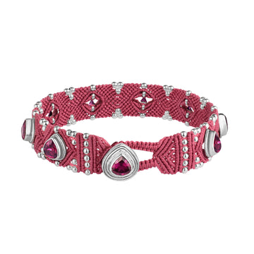 Bracelet ULU with rhodolite