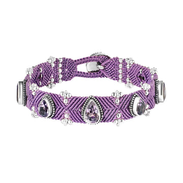 Bracelet AMO with Amethysts