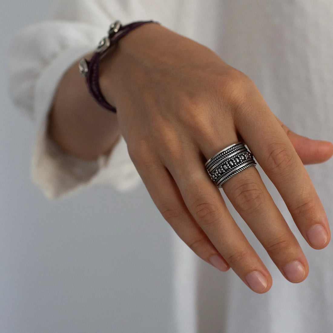 Ring KABUL silver