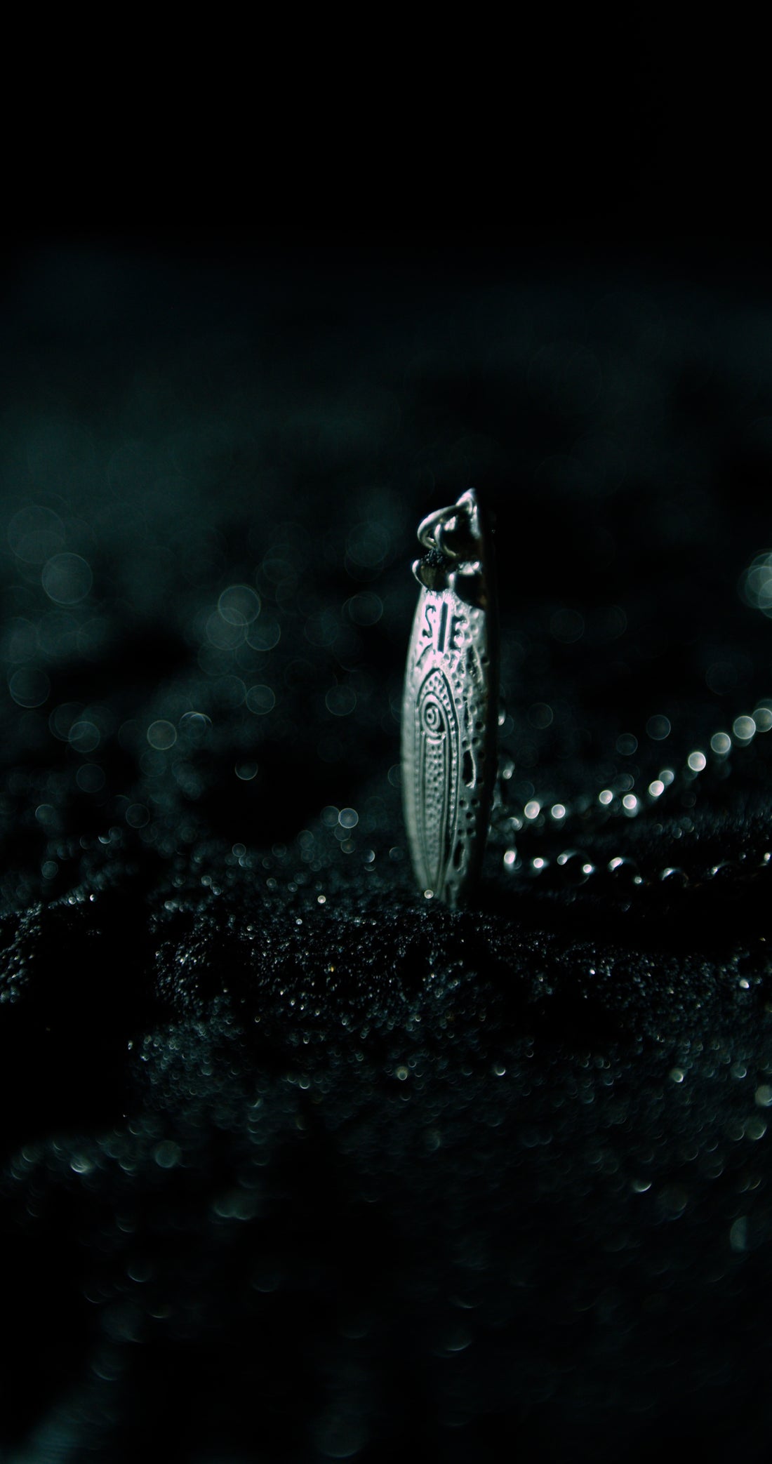 Necklace SMALL SURF ON CHAIN Silver