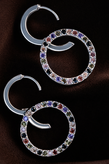 Earrings STONY Silver