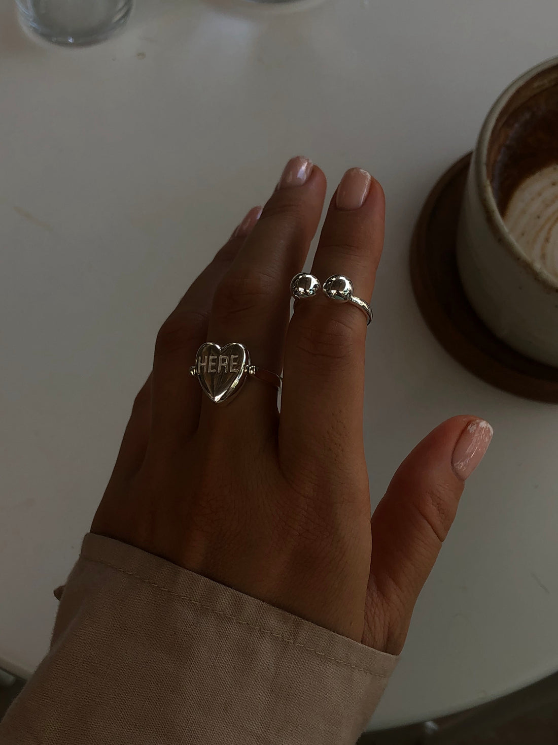Ring HERE & NOW Silver