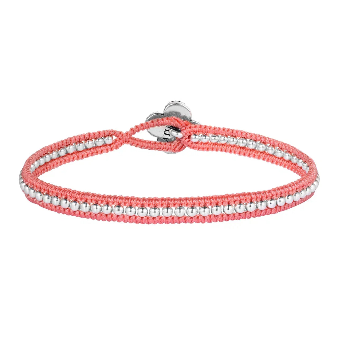Bracelet PITER with silver beads & tourmaline