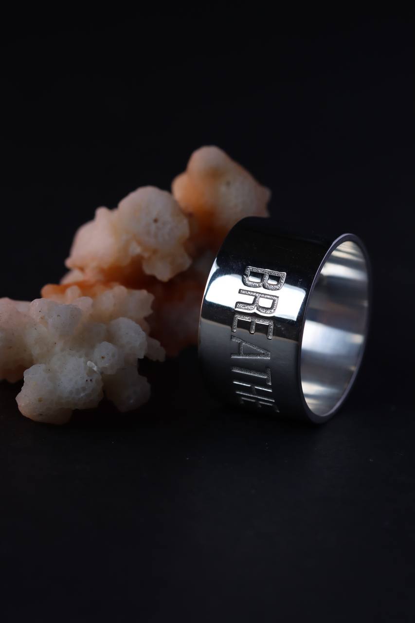 Ring BREATHE IN LOVE Silver