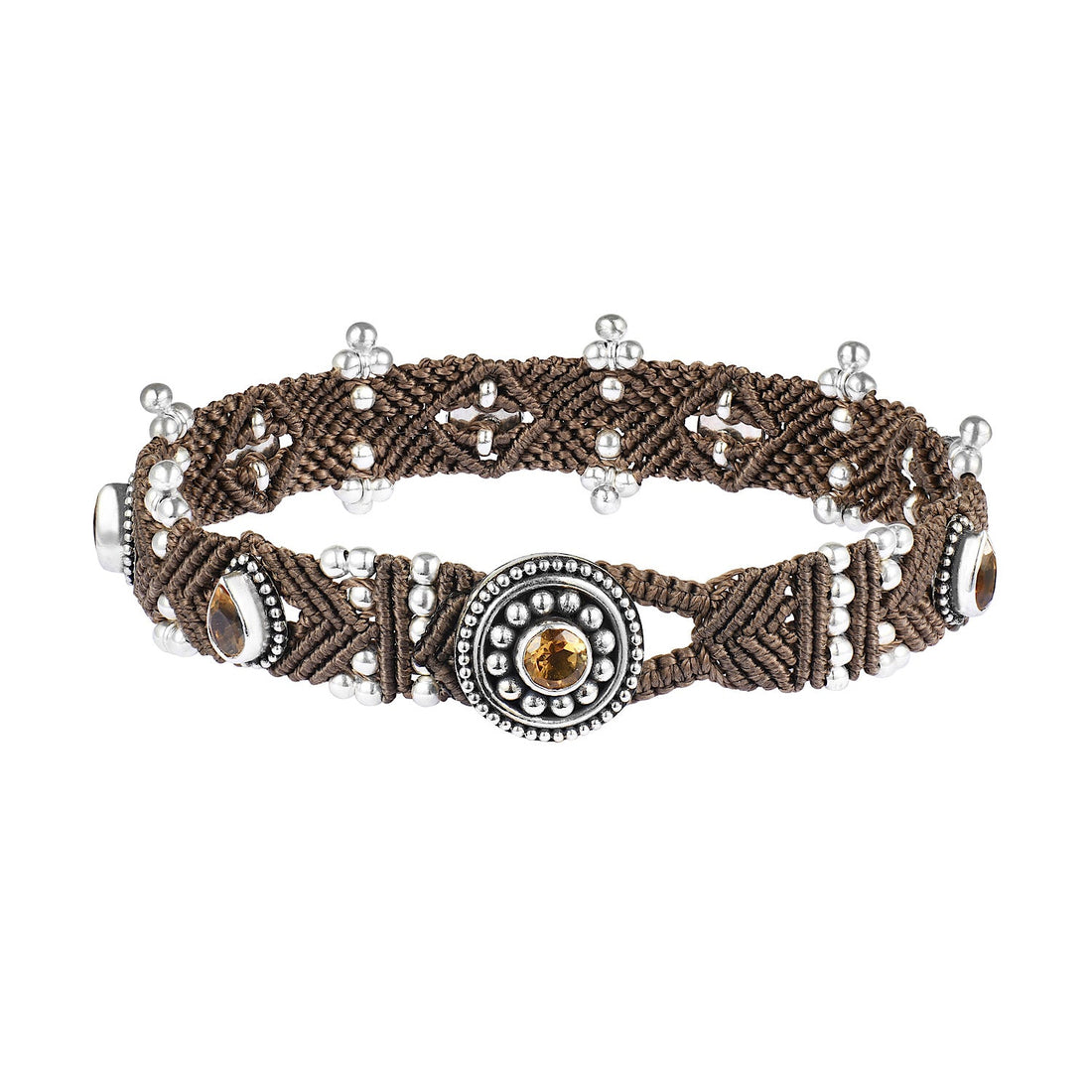 Bracelet DEL with citrine