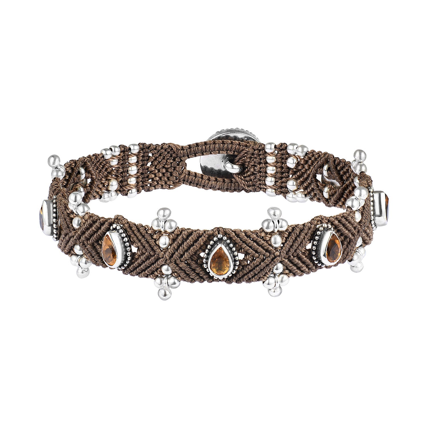 Bracelet DEL with citrine