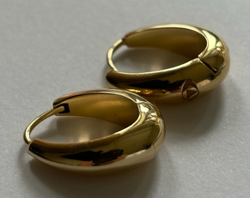 Earrings UMA Shiny Goldplated