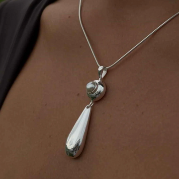 Necklace DROP Silver