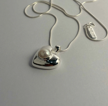 Necklace HEART Silver