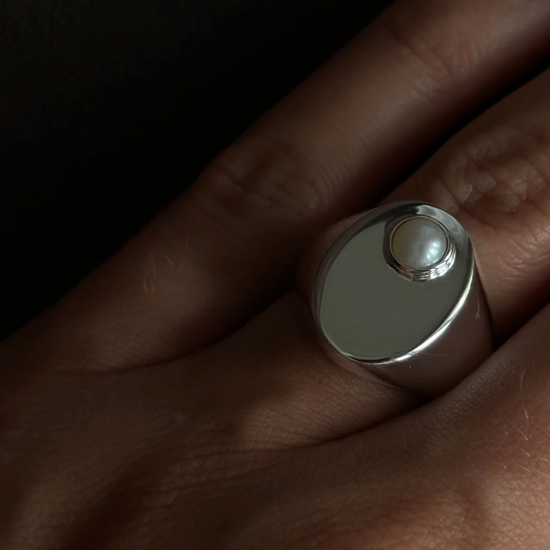 Ring GYPSY SIGNET Silver