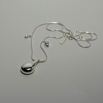Necklace PEBBLE Silver