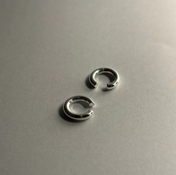 Ear Cuff ROUND SET Silver