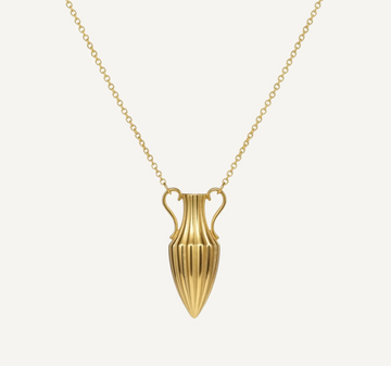 Necklace AUGUSTA Goldplated and Silver Chain