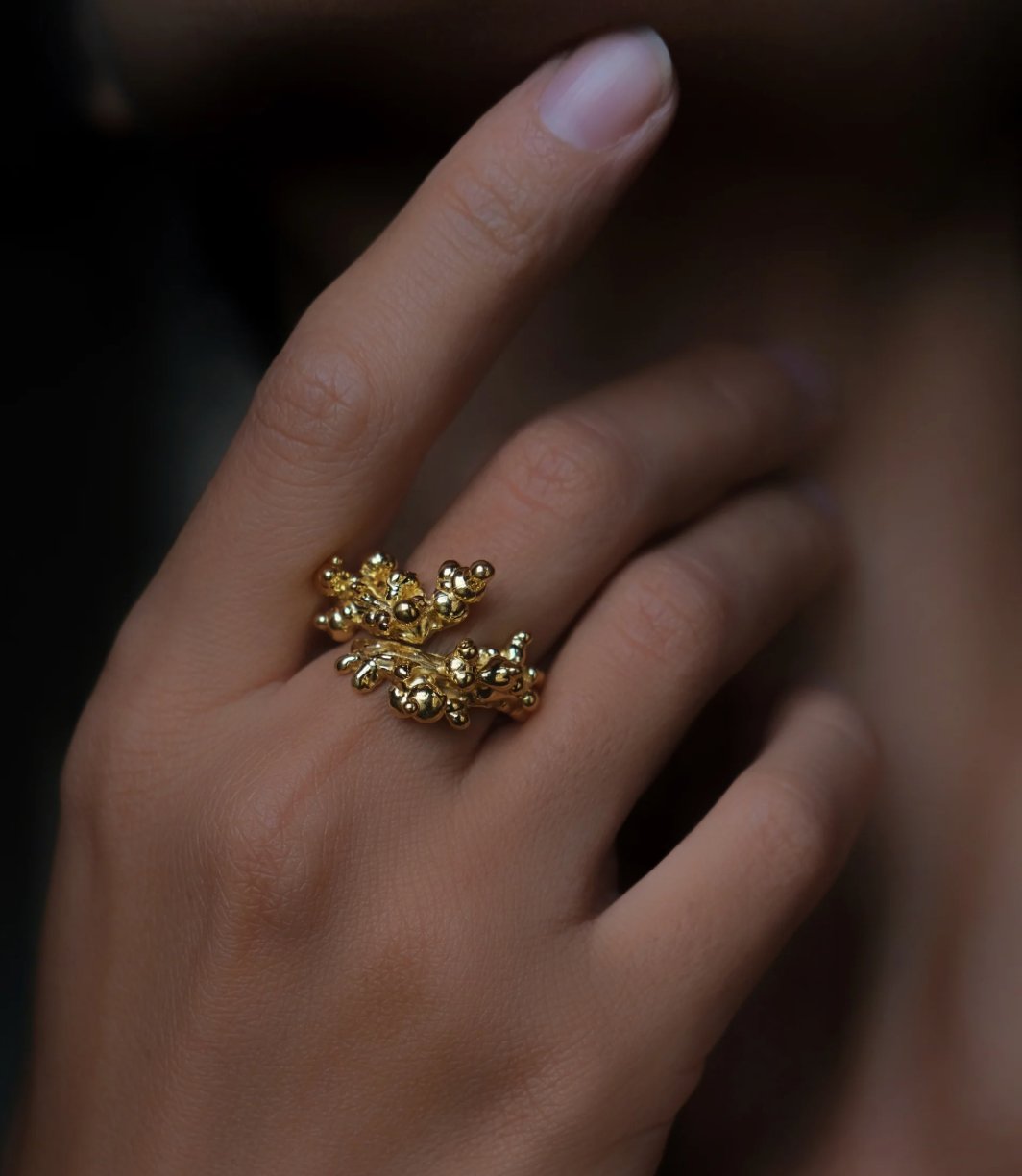 Ring ROSS GOLD Goldplated