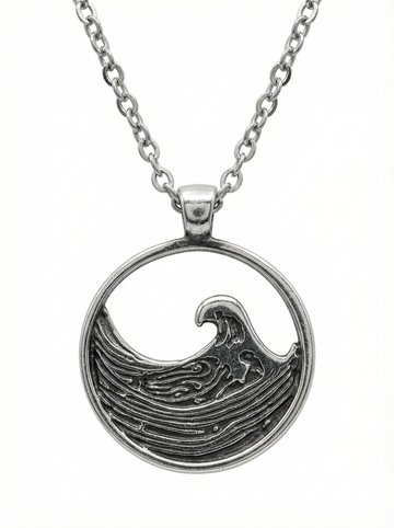 Necklace THE WAVE Silver