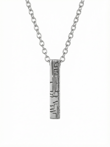 Necklace THE CANE (AMULETE) Silver