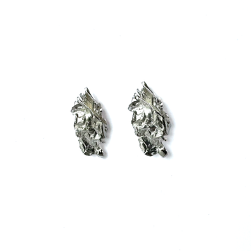 Earrings DENTED Silver